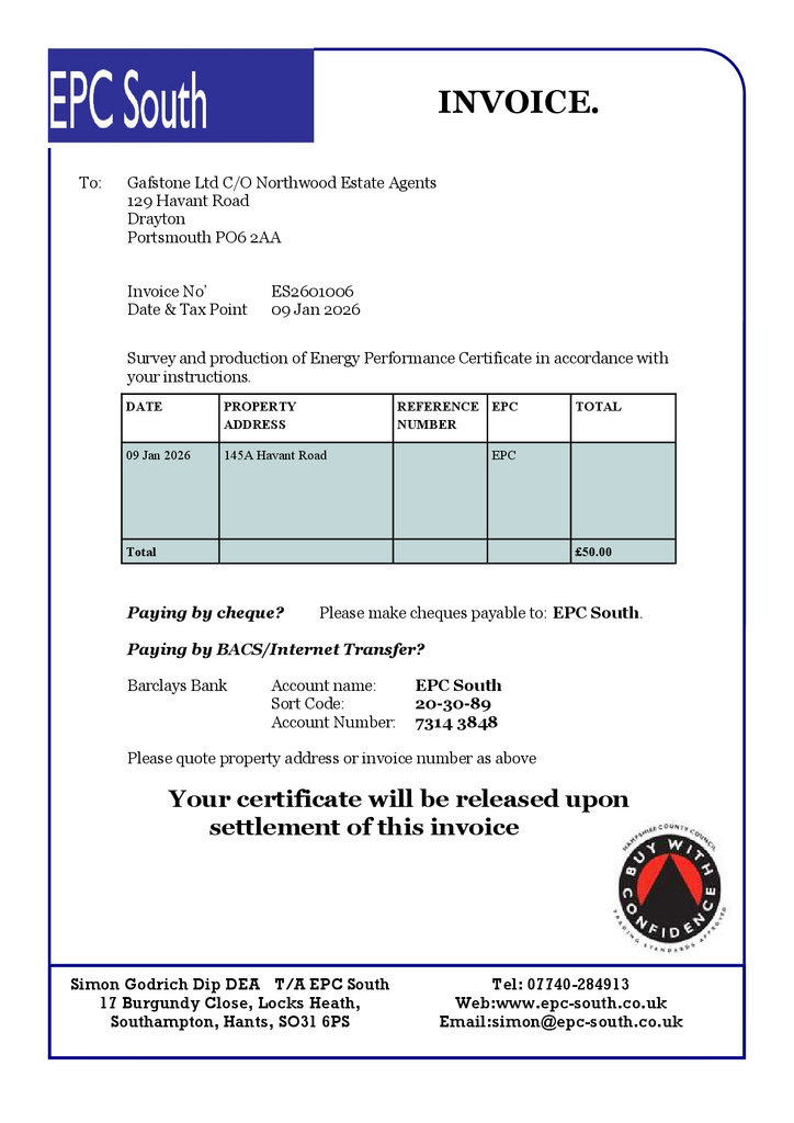 EPC Certificate