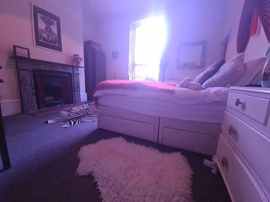 A spacious and well-maintained bedroom featurin...