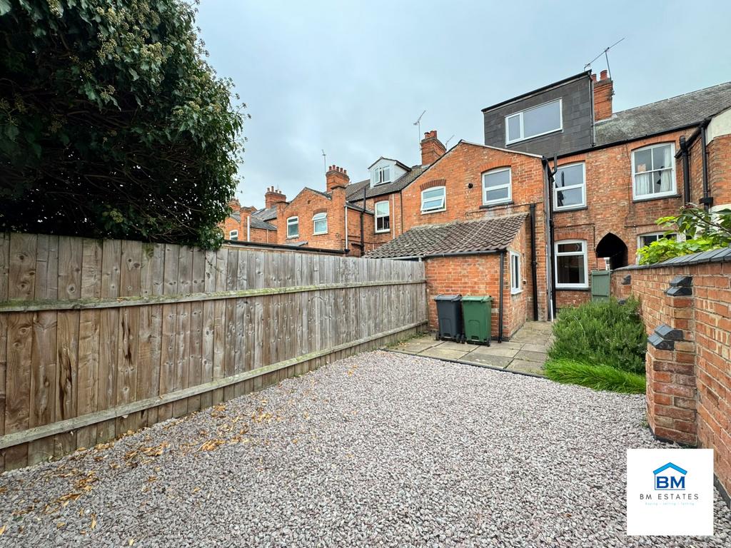 Garden towards front