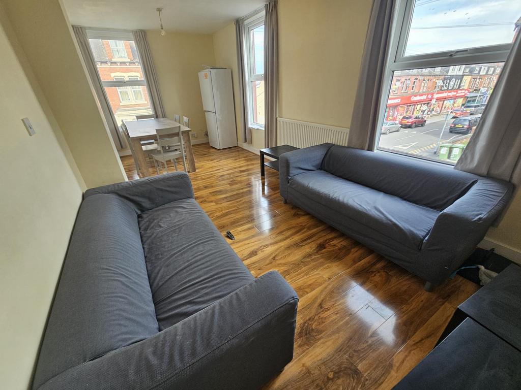 Bright and welcoming living room featuring two ...