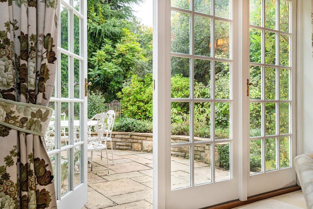 French Doors to Garden