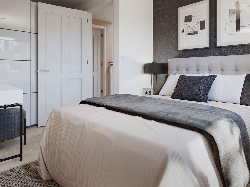 Image of bedroom in 4 bedroom Glamis house type