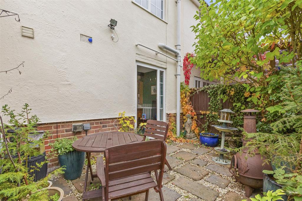 Patio seating area