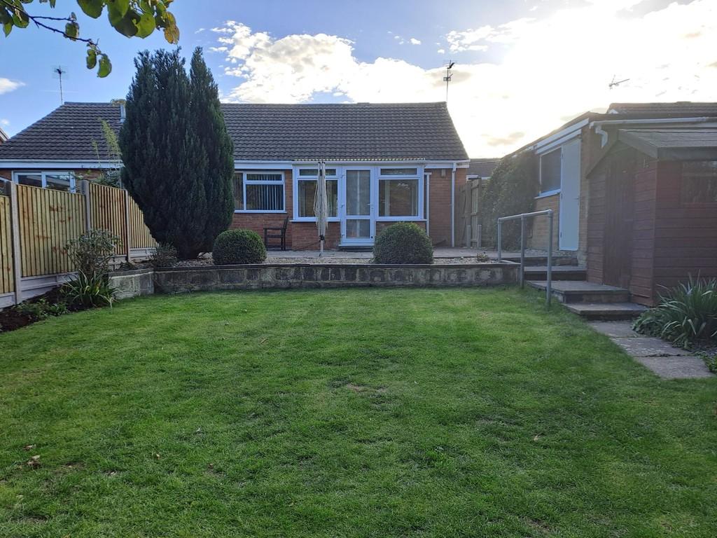 Hobrook Rear garden with new fencing 6.10.25