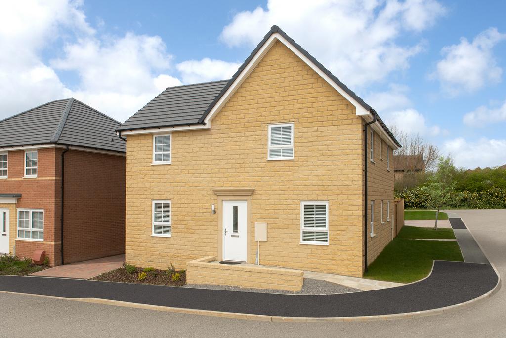 Outside view 4 bedroom detached stone built...
