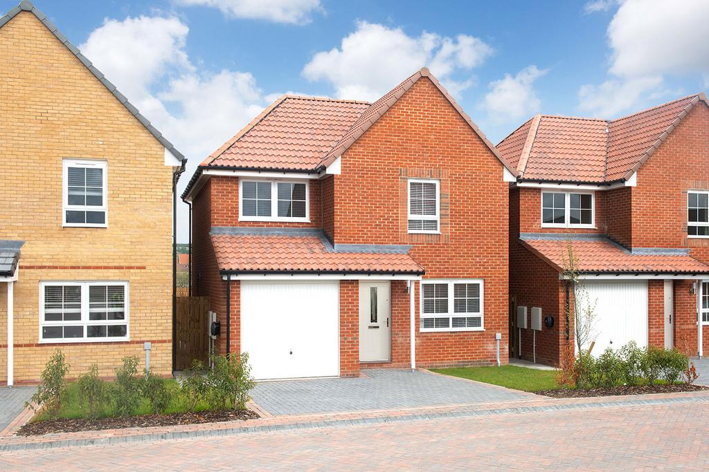 The exterior of Plot 39 The Denby at Stirling...