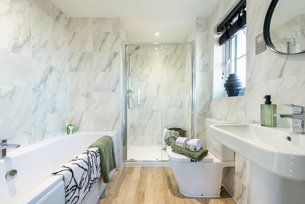 Alconbury Weald Moreton Show Home main bedroom...