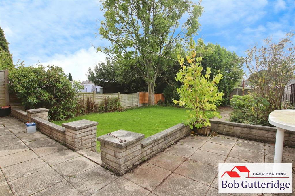 Enclosed rear garden
