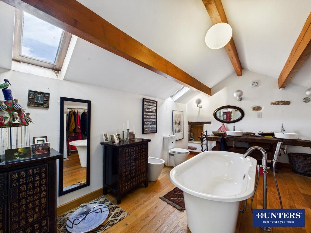 Bathroom to the Hall