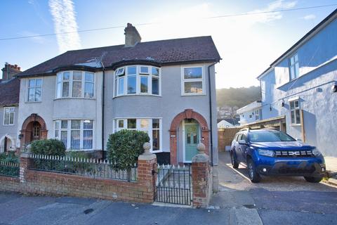 4 bedroom semi-detached house for sale, Folkestone Road, Dover, Kent, CT17