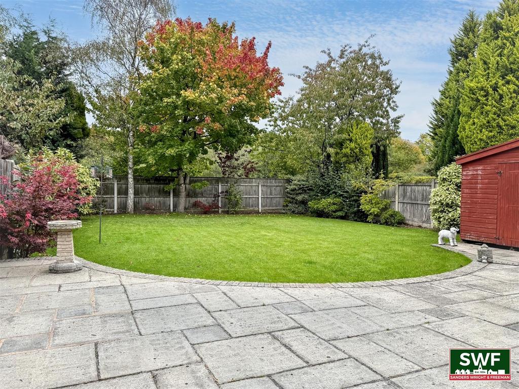 Rear garden