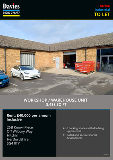 Office to rent, 24-28 Knowl Piece Hitchin SG4 0TY