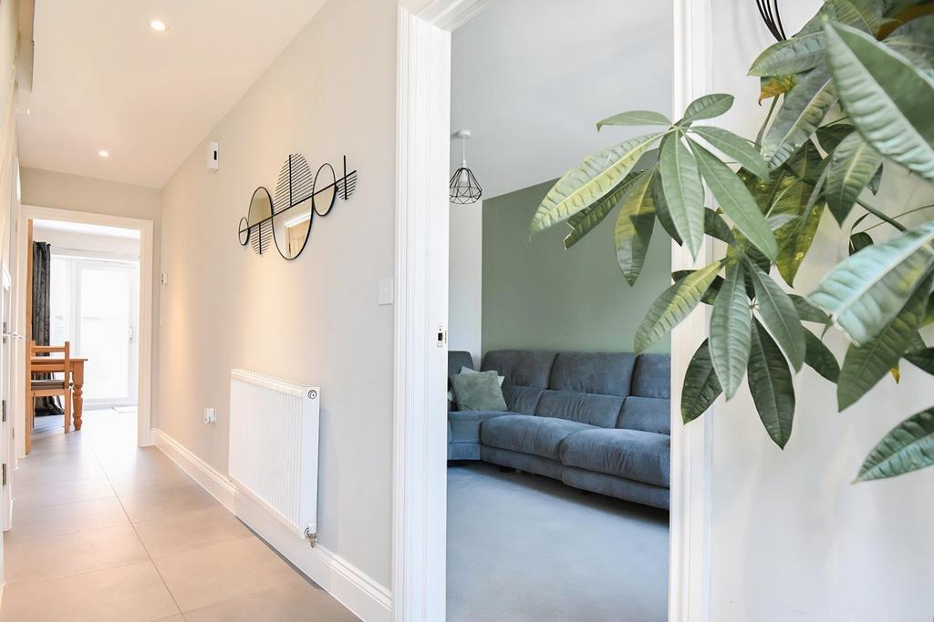 Hallway to lounge