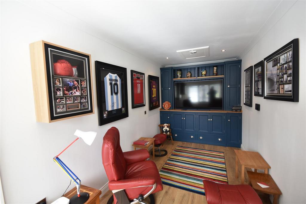 Bedroom three/televison room