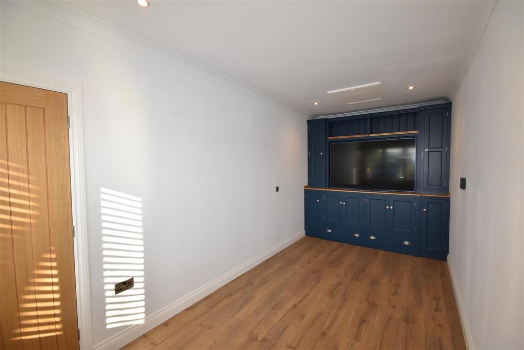 Bedroom three/televison room