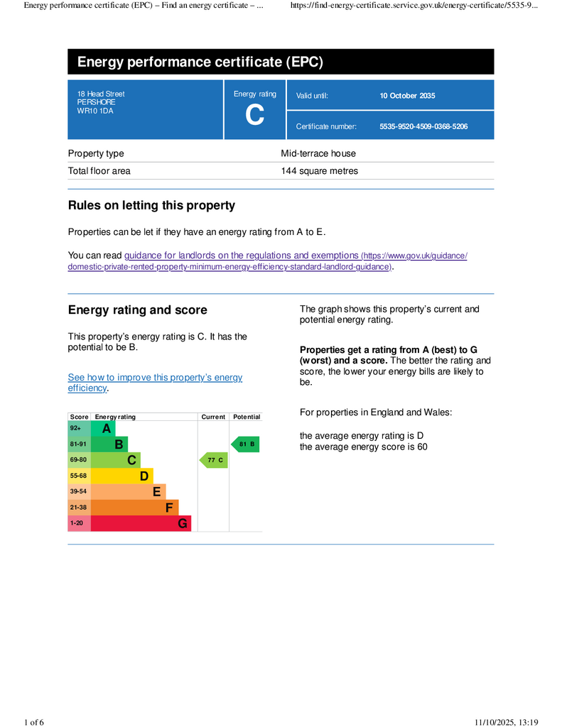 EPC 18 Head Street