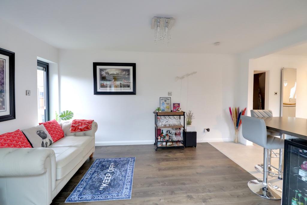 Kitchen/living/dining room