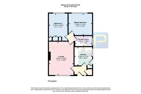 2 bedroom bungalow for sale, Goathland Drive, Sunderland, Tyne and Wear, SR3 2BZ
