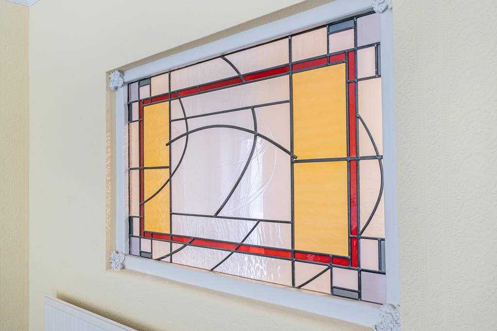 Bespoke commissioned stained glass window