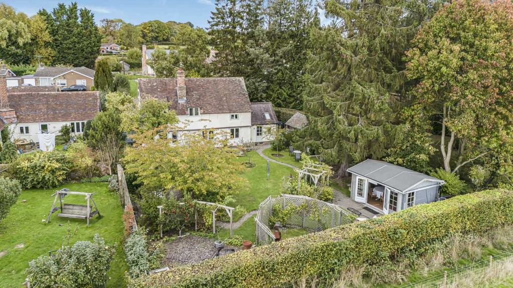 Elevated rear garden