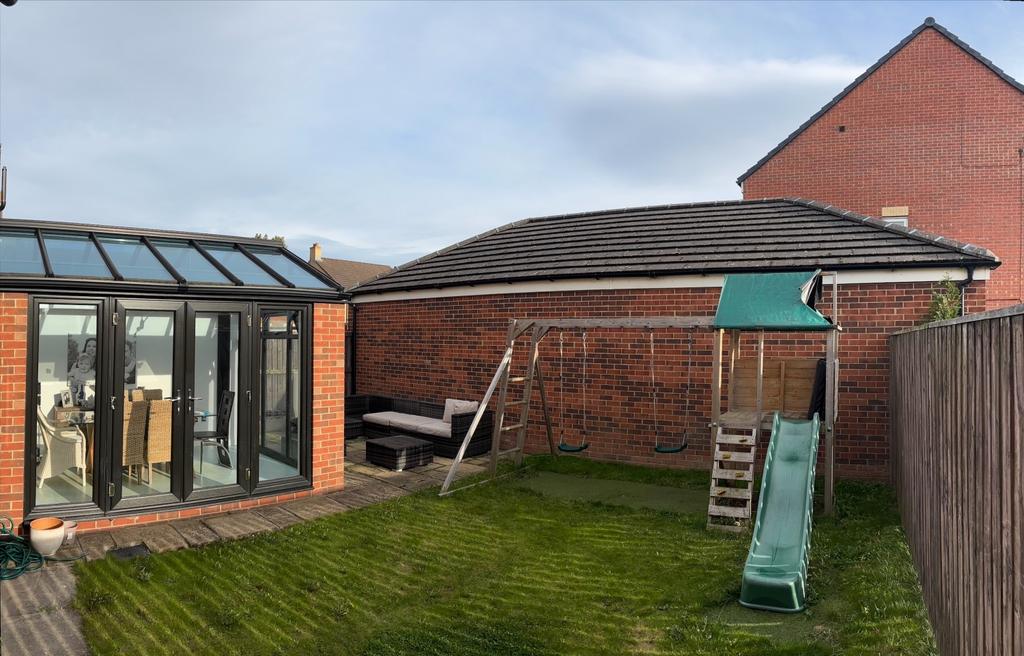 Rear garden
