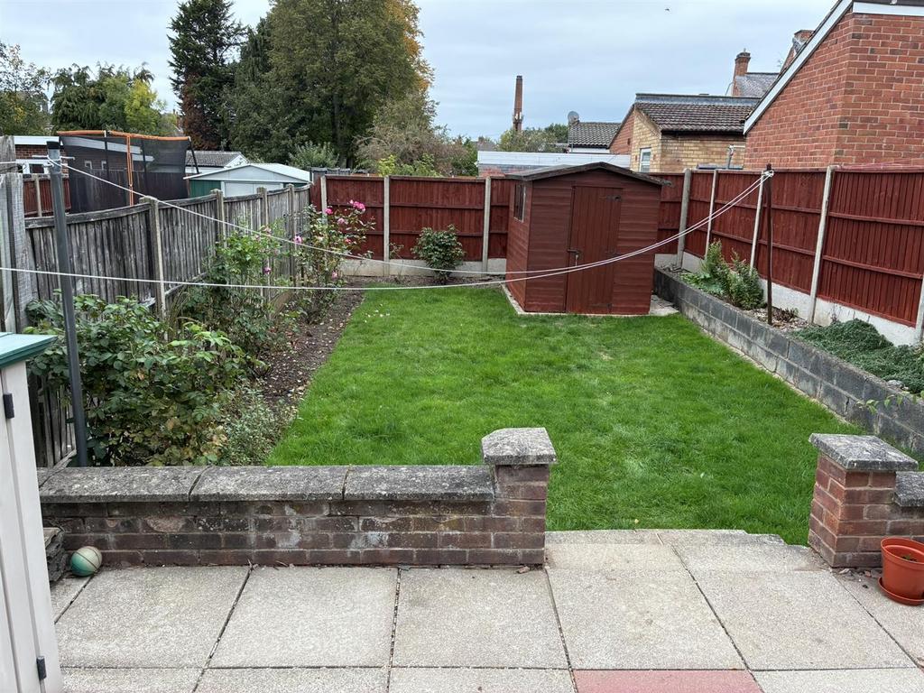 Rear garden