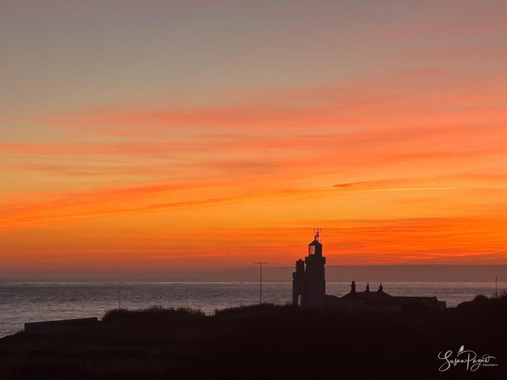 Sunset at Nearby St Catherines Lighthouse