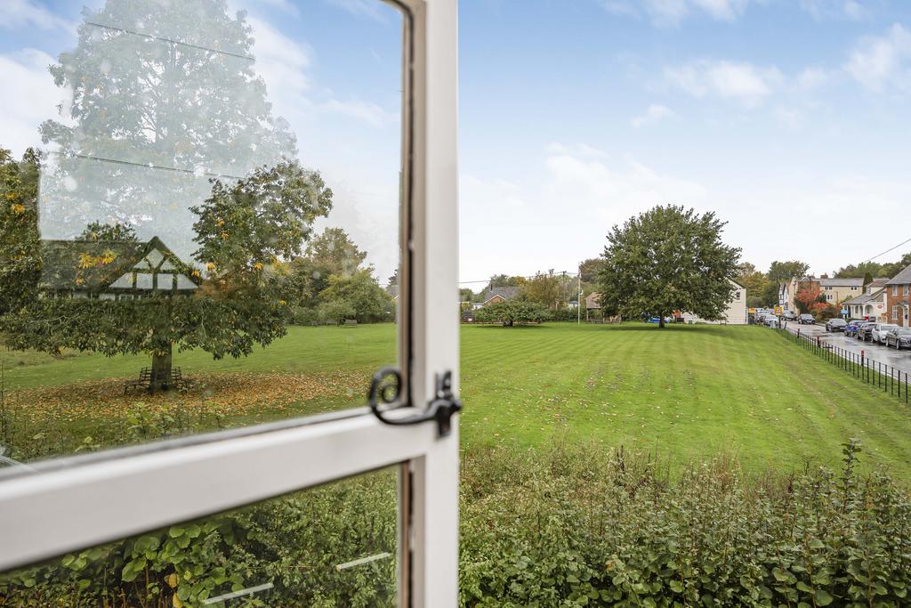 View over village green