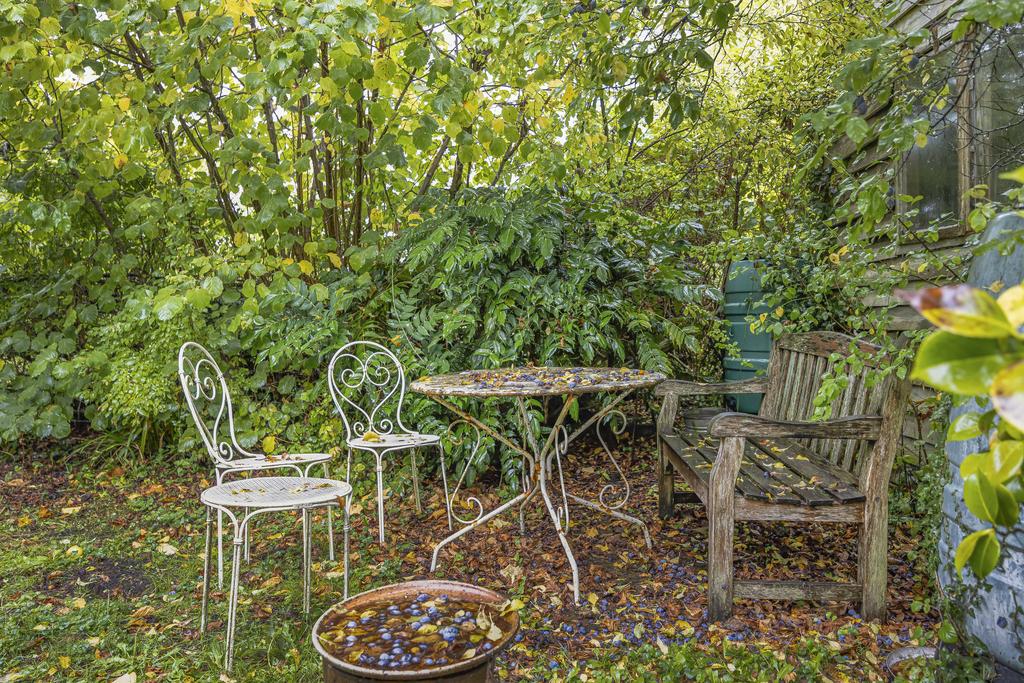 Patio seating area