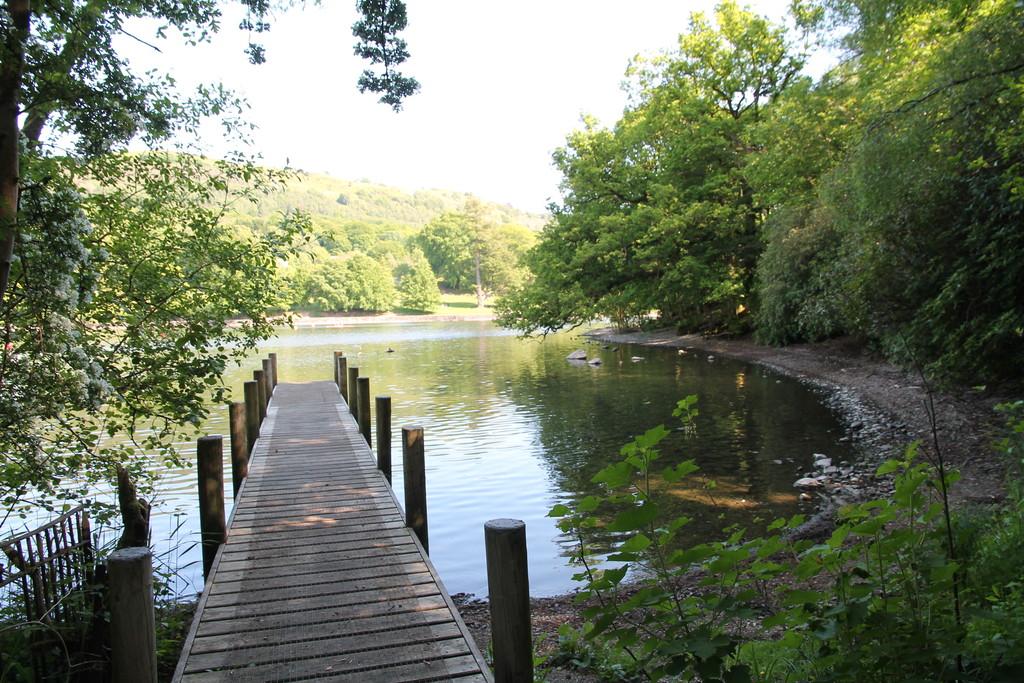 Jetty onto Lake Windermere