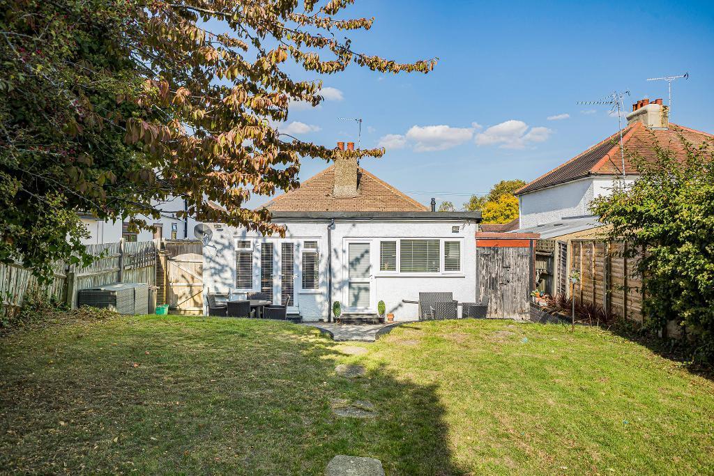 Rear of property