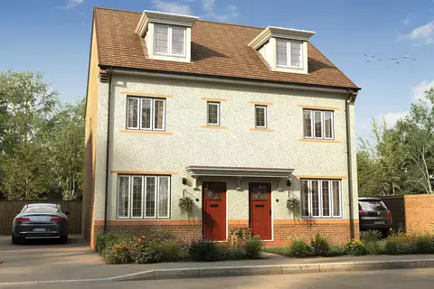 3 bedroom semi-detached house for sale, Plot 112, The McArthur at Atherstone Place, Old Holly Lane CV9