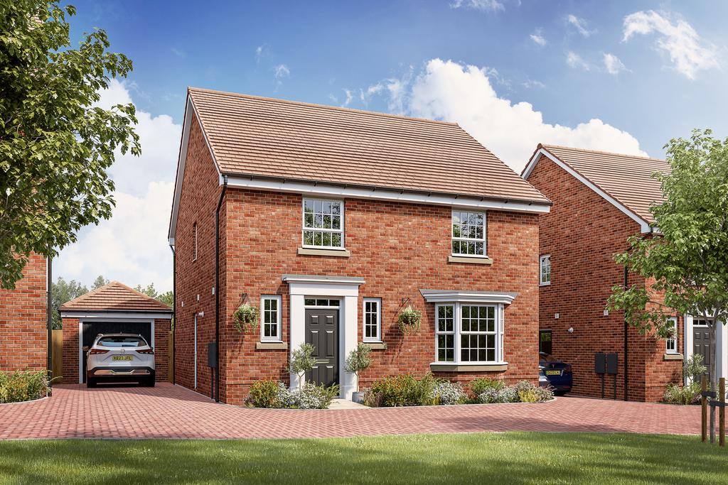Outside view of the 4 bedroom Winterton at...