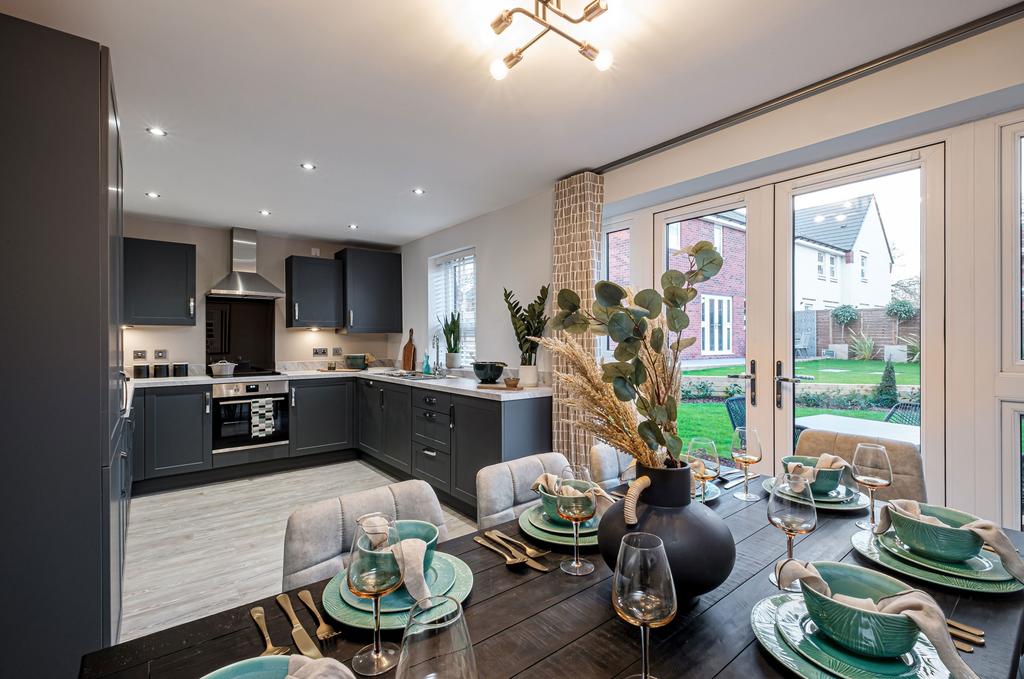 Interior view of our 4 bed Kingsley kitchen &amp;...
