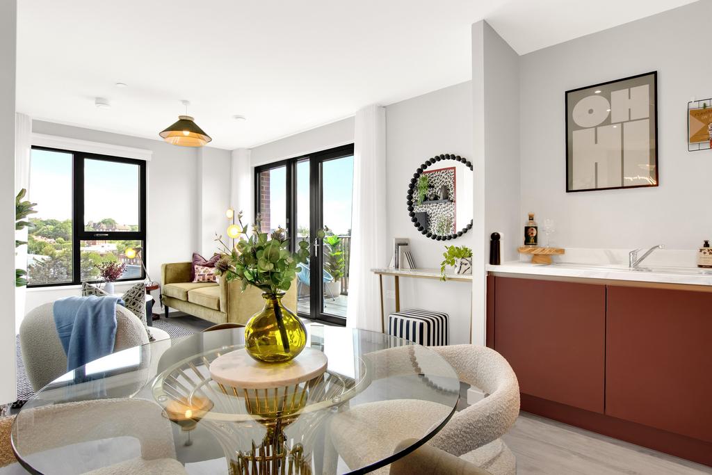 Living/dining/kitchen