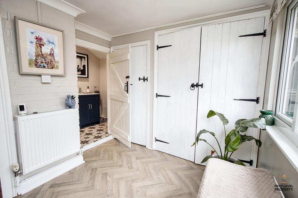 Rear Entrance/Utility Area