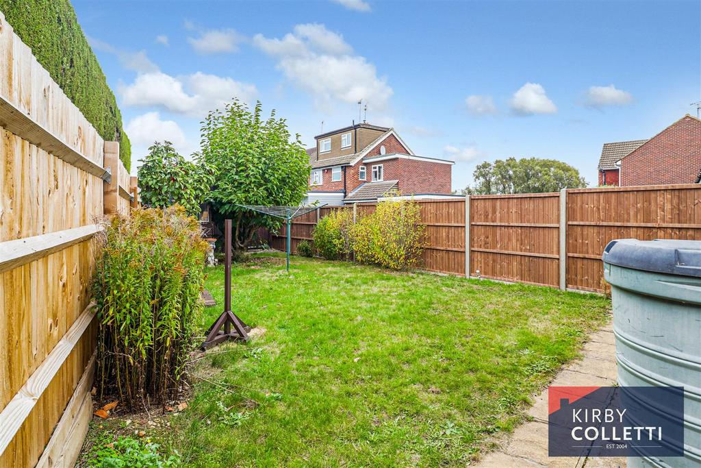 Rear garden