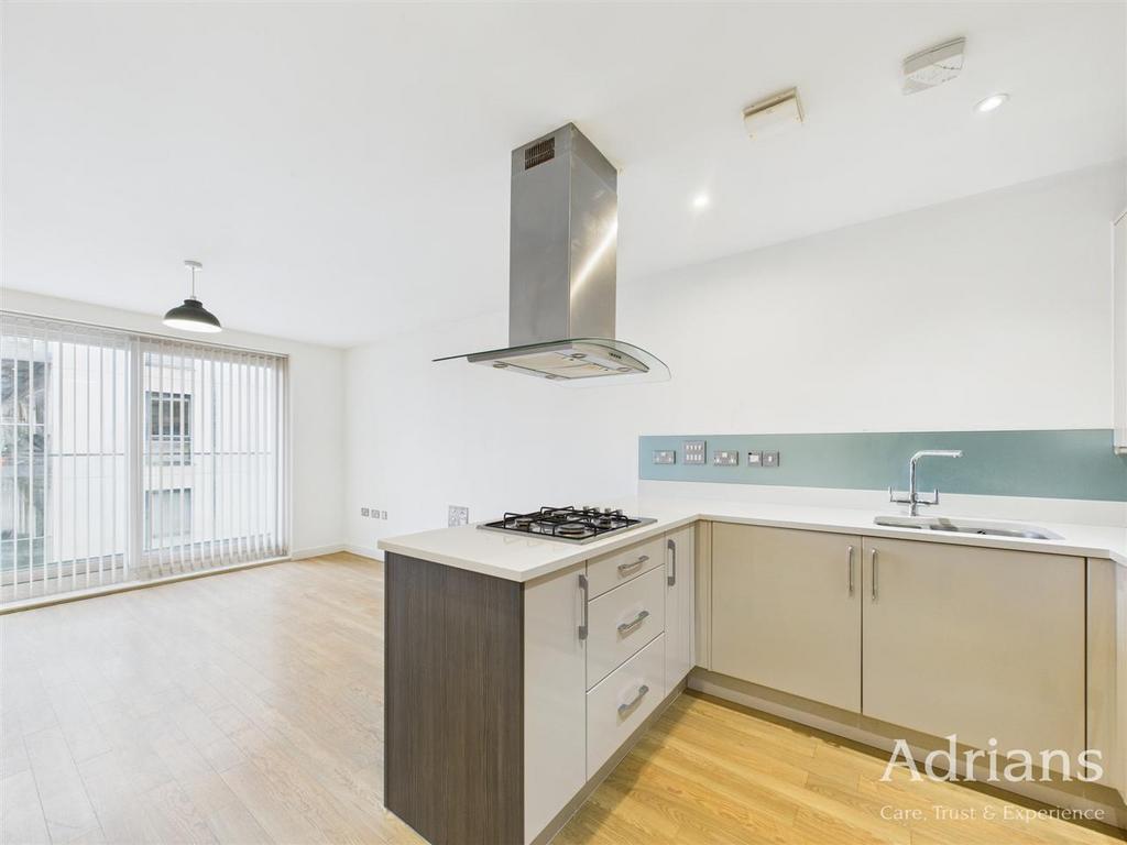 Open plan kitchen