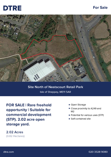 Land for sale, Thomsett Way Queenborough ME11 5AR