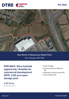 Land for sale, Thomsett Way Queenborough ME11 5AR