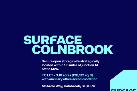 Land to rent, McArdle Way Colnbrook SL3 0RG