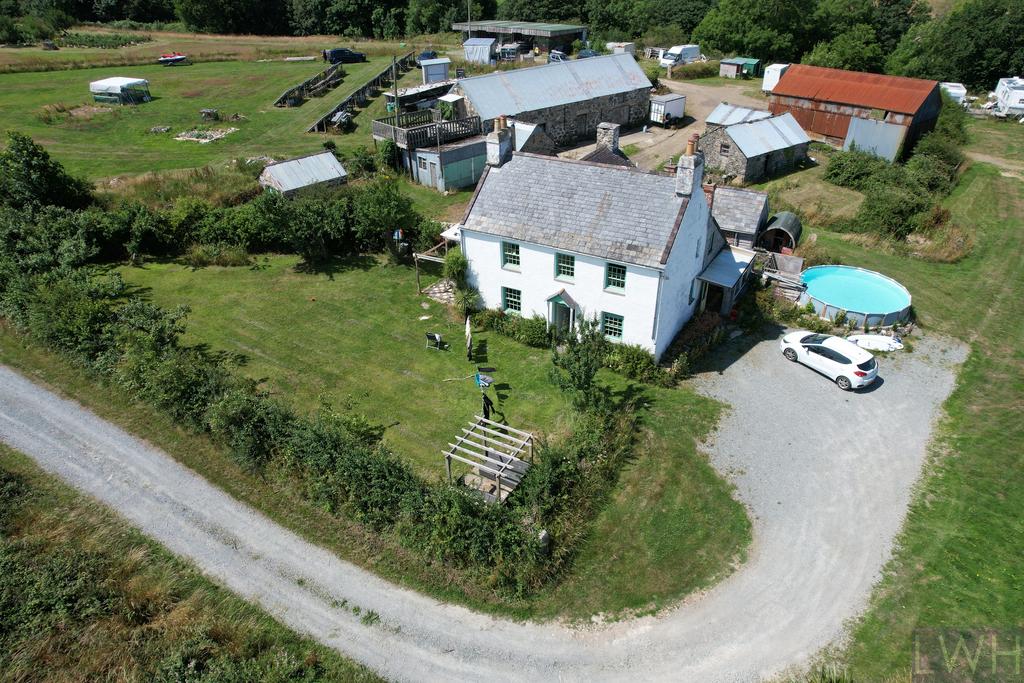 Aerial Front Garden