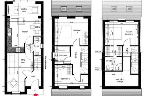 3 bedroom end of terrace house for sale, Crewe Road, Alsager