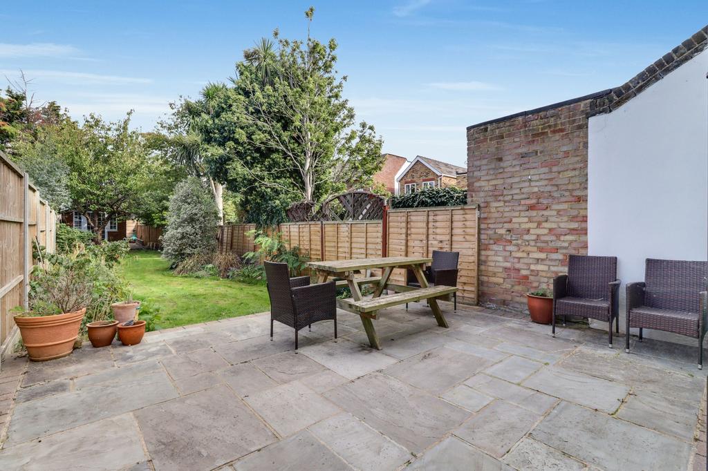 Patio view, garden