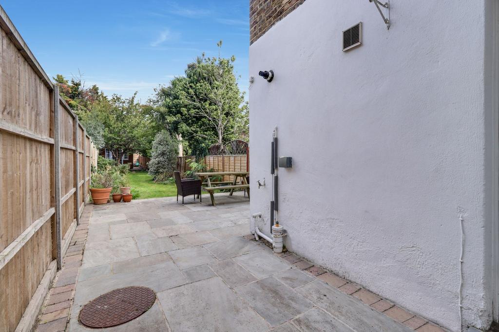 Patio view, garden