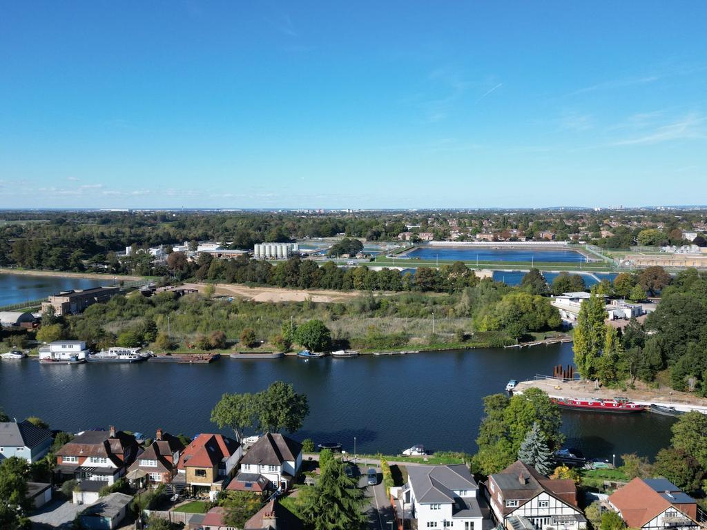 Aerial view, land