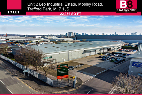 Warehouse to rent, Leo Industrial Estate , Mosley Rd Manchester M17 1JS
