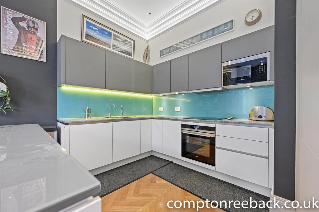 Open plan kitchen