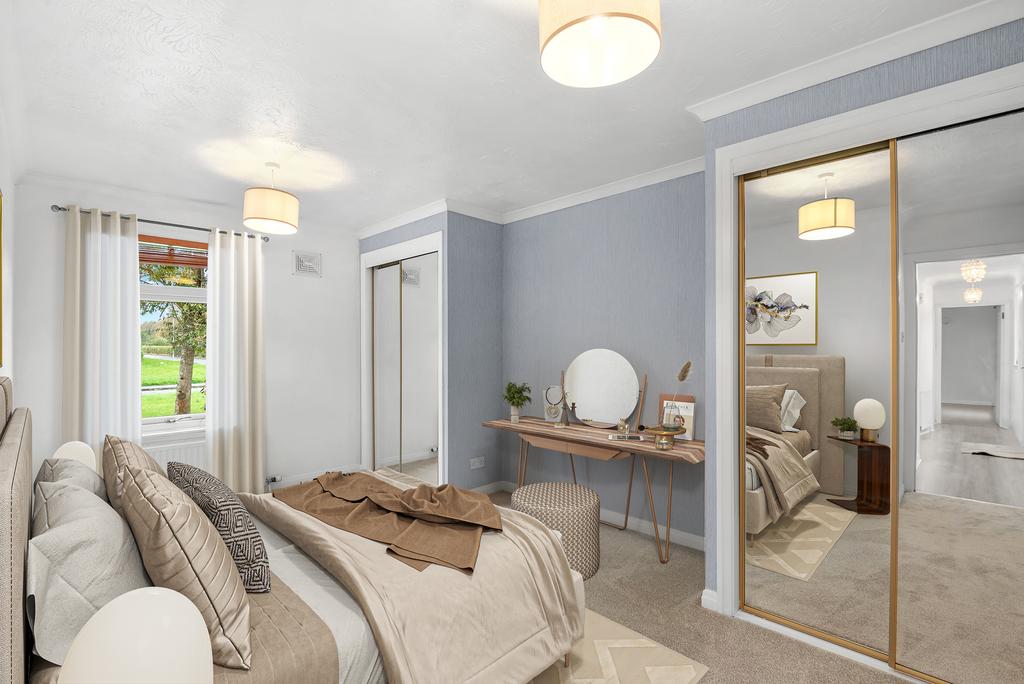 Principal Bedroom - Virtually Staged