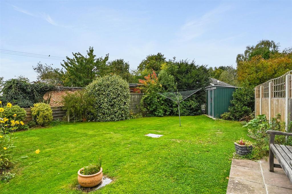 Rear garden